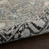 Nourison rug Starry Nights STN10 GRYNV GREY NAVY 5x7 099446797285 TX01