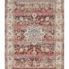 Nourison rug Vintage Kashan VKA01 RED 5x7 099446455239 MAIN