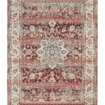 Nourison Rugs, Vintage Kashan VKA01 Red