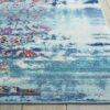 Nourison rug Vintage Kashan VKA02 BLUE 5x7 099446455345 DT01