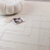 Asiatic rug Ada Ivory interior square new