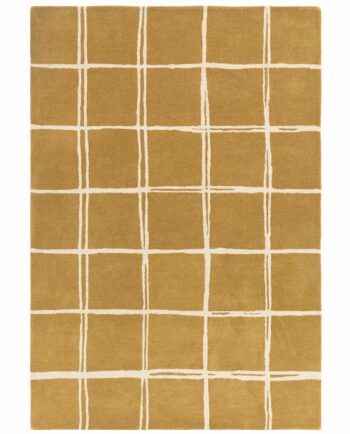 Asiatic rug Albany Grid Gold
