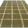 Asiatic rug Albany Grid Olive 1