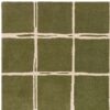 Asiatic rug Albany Grid Olive 2