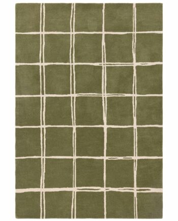 Asiatic rug Albany Grid Olive