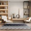Asiatic rug Hive Charcoal interior
