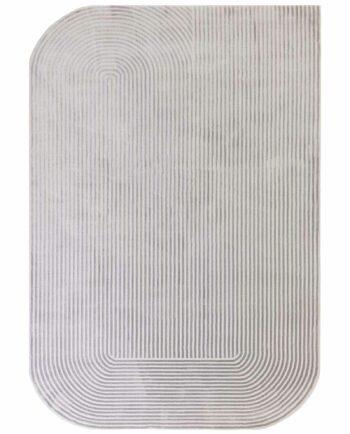 Asiatic rug Kuza Shape Silver Grey