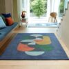 Asiatic rug Matrix 91 Statement Navy interior 2