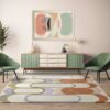 Asiatic rug Romy 09 Module Pastel interior square