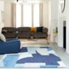 Asiatic rug Romy 11 Elements Blue interior square