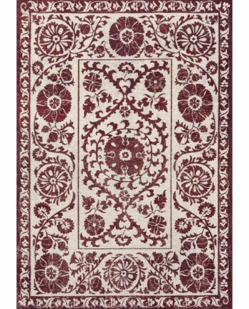Louis De Poortere rug Antiquarian Suzani 9734 Zephyr