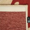 Louis De Poortere rug Craft Ribbon 9847 Imperial Red back