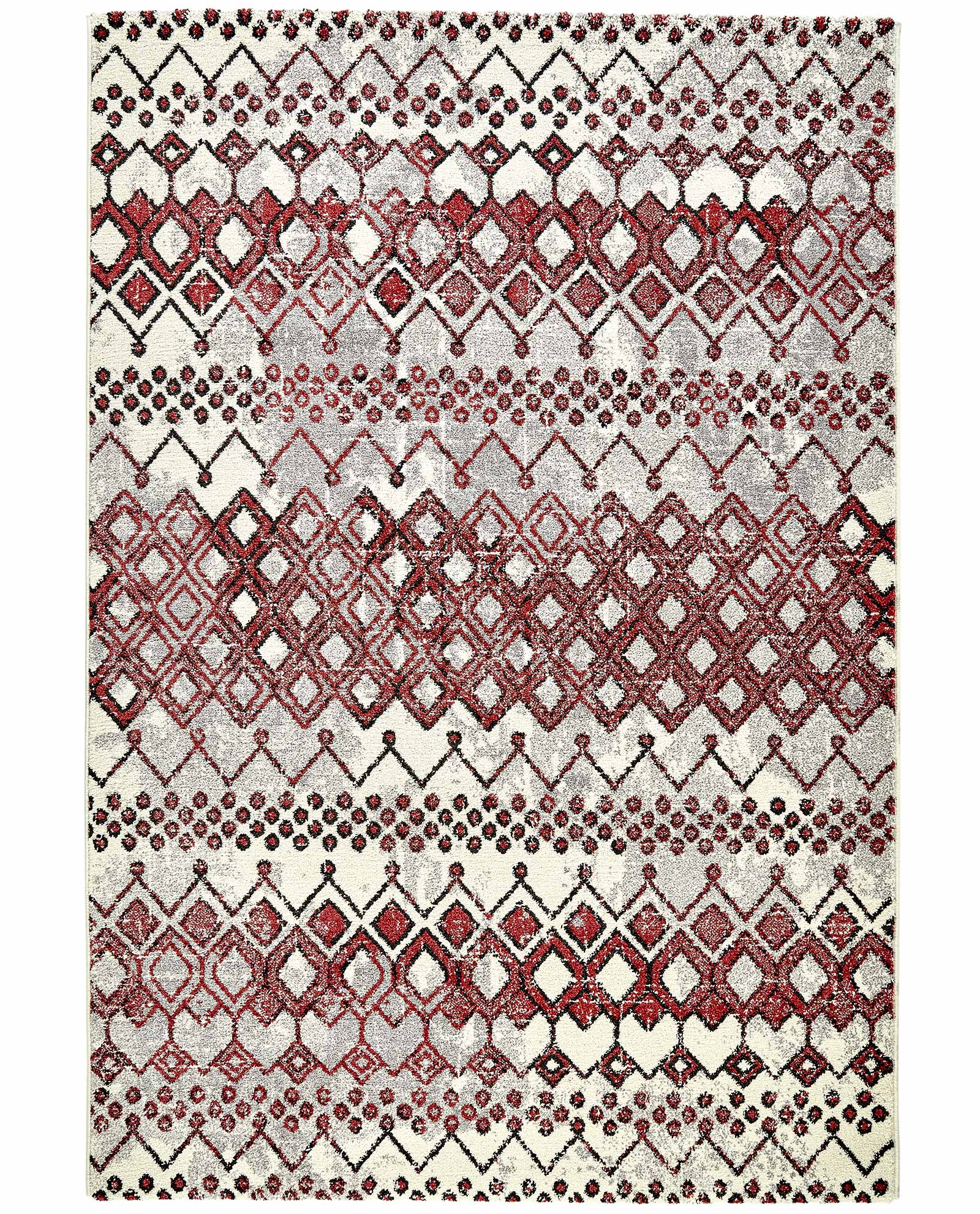 Concept Looms rug Somerset SOM104 WHITE TERRACOTA frontal