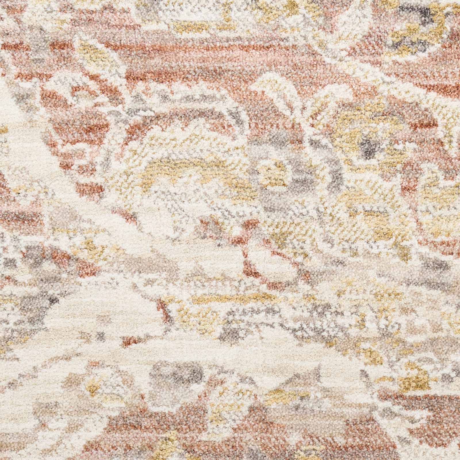 Nourison rug Antique Fusion ANF03 BRICK 5x8 841491157794 swatch