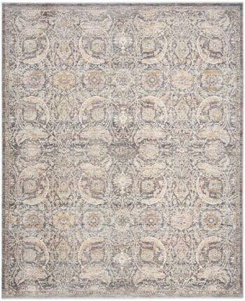 Nourison rug Antique Fusion ANF03 CHAMT CHARCOAL MULTICOLOR 5x8 841491157831