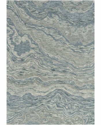 Nourison rug Graceful GRU01 BLUE 5x7 099446939128