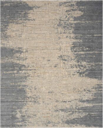 Nourison rug Harmony HAY03 SLTBG SLATE BEIGE 8x10 099446936257