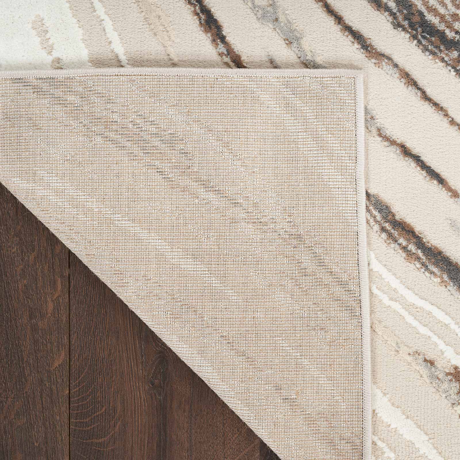 Nourison rug Sustainable Trends SUT05 BGEGY BEIGE GREY 5x7 099446954350 corner B