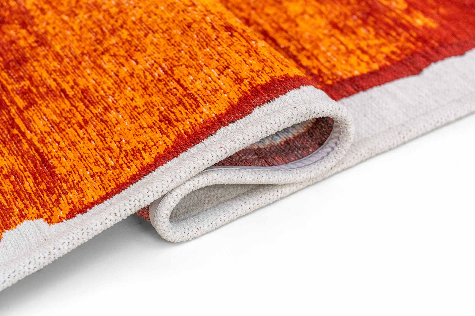Louis De Poortere rug Craft 2061 Brush Orange fold