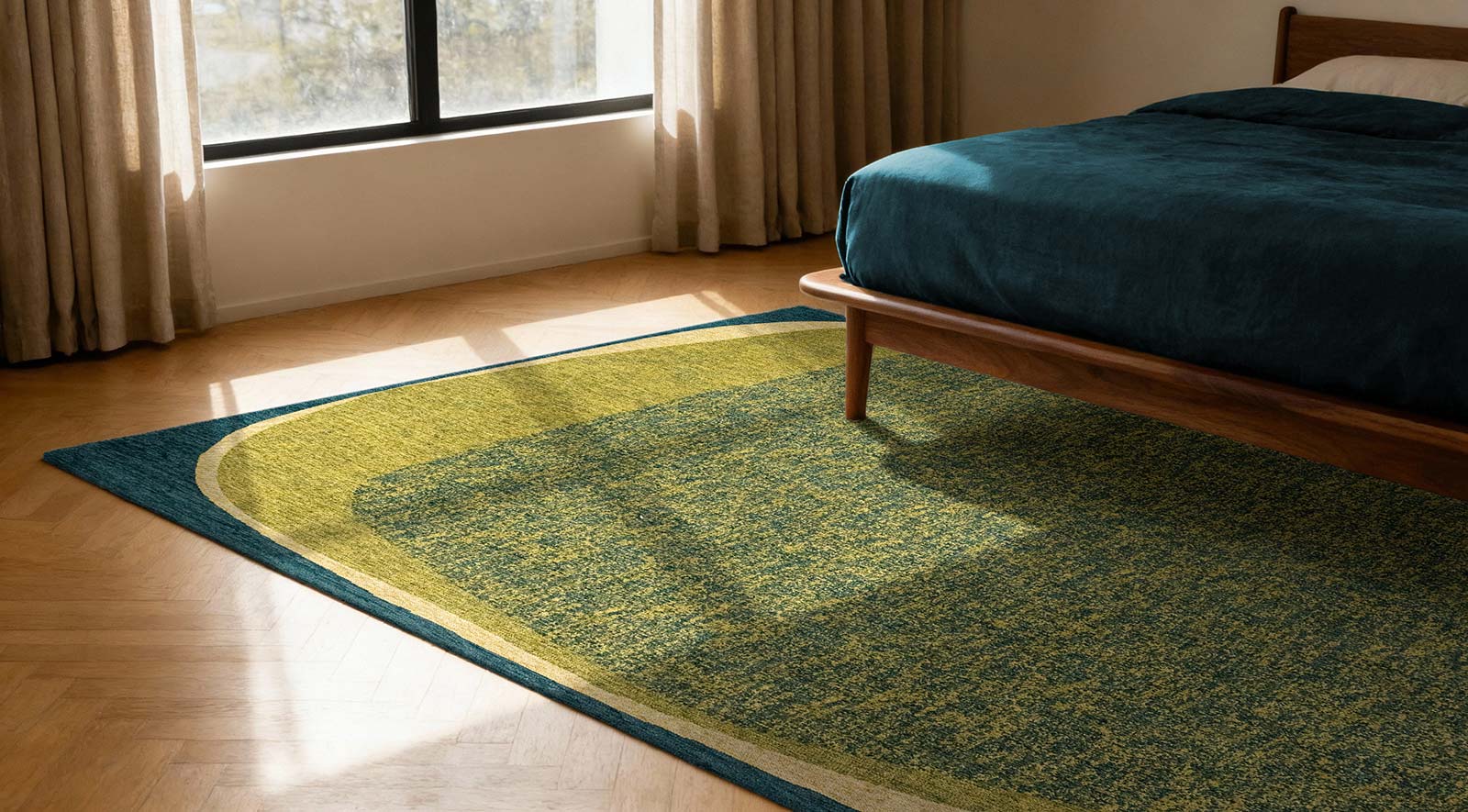 Louis De Poortere rug Craft 2062 Marble Larch interior 2
