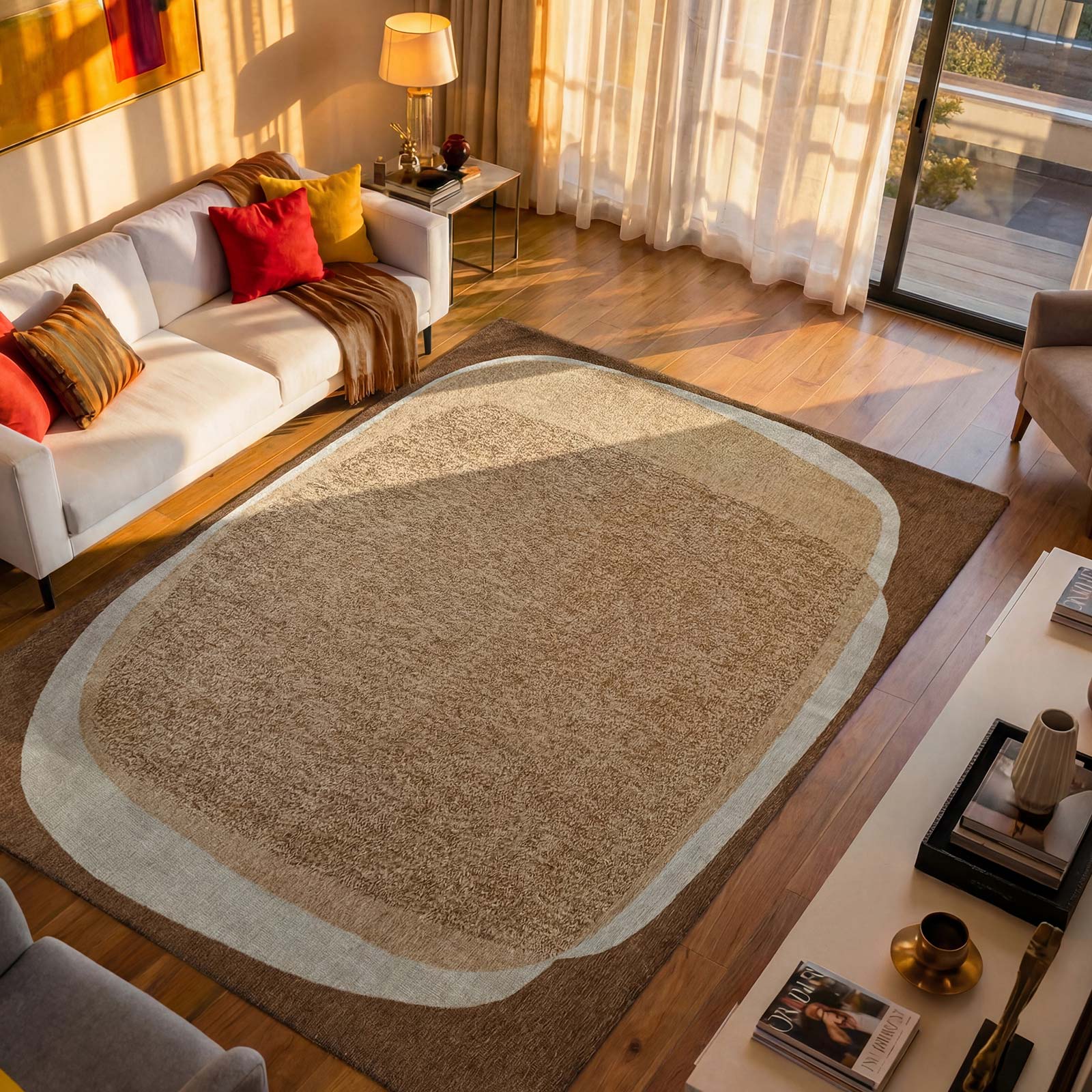 Louis De Poortere rug Craft 2063 Marble Oak interior
